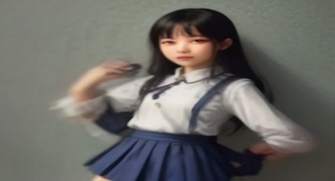 白丝jk周边文化数据看板截图风格插画，展示二次元jk制服白丝角色与周边产品数据统计，暖色调复古风格